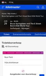 2 tickets Bruce Springsteen and The E Street Band 29 Juni, Tickets en Kaartjes, Concerten | Overige, Juni, Twee personen