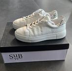 Dames leren veterschoen mt 38, Kleding | Dames, Sub 55, Wit, Ophalen of Verzenden, Sneakers of Gympen