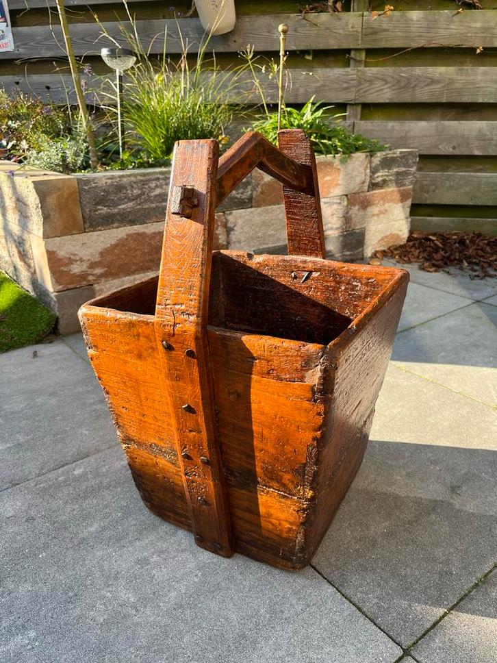 Antieke Rijstbak - Doorleefde Staat, Antiek en Kunst, Antiek | Overige Antiek, Ophalen