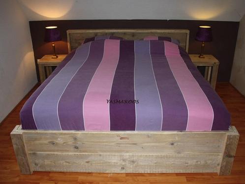 Tweepersoonsbed "Nova" 120 140 160 180 200 210 220 Hout, Huis en Inrichting, Slaapkamer | Bedden, Nieuw, Tweepersoons, Hout, Ophalen