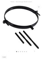 Fumio Haard Pijp Muurbeugel Zwart, Ophalen of Verzenden, Nieuw