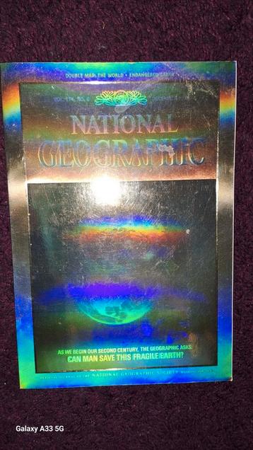 National Geographic vintage Hologram issue december 1988