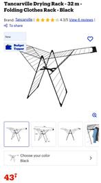 Droogrek / Drying Rack / Folding Clothes Rack, 4 tot 6 kg, Ophalen, Gebruikt, 85 tot 90 cm