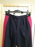 Donkerblauwe kamgaren met bies, Ophalen of Verzenden, Zo goed als nieuw, Blauw