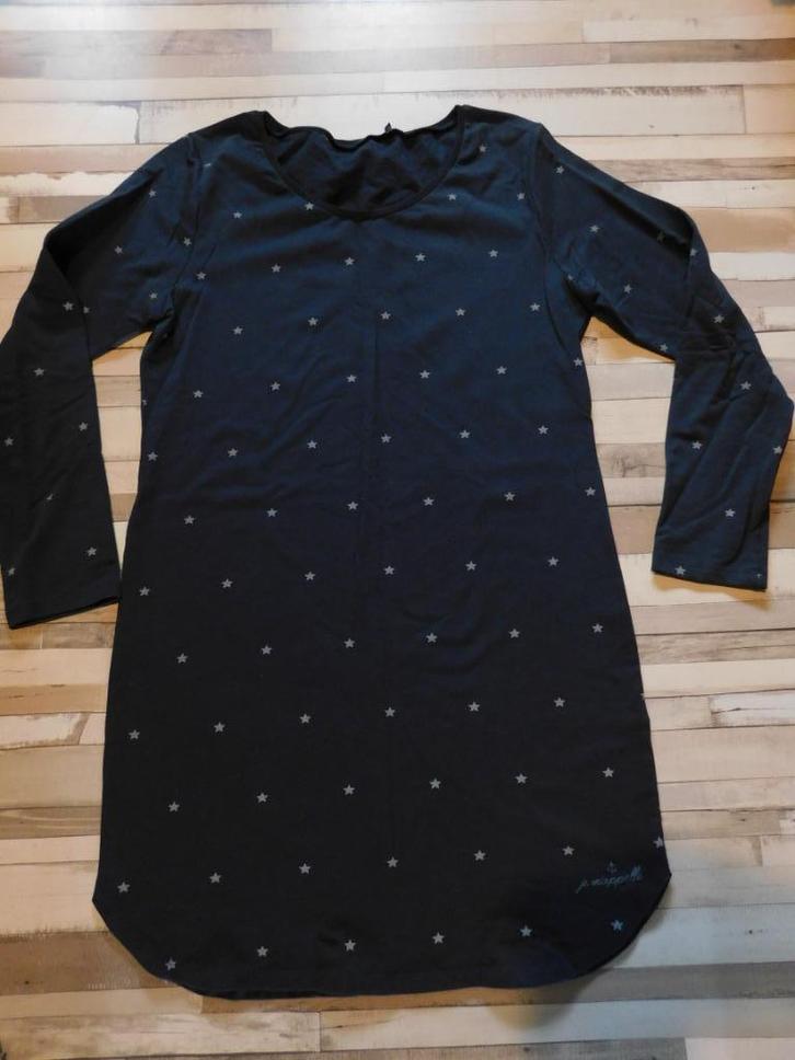 Je m`appelle leuk jurkje maat l., Kleding | Dames, Jurken, Zo goed als nieuw, Maat 42/44 (L), Blauw, Knielengte, Ophalen of Verzenden