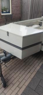 Metalen disselbak ., Ophalen