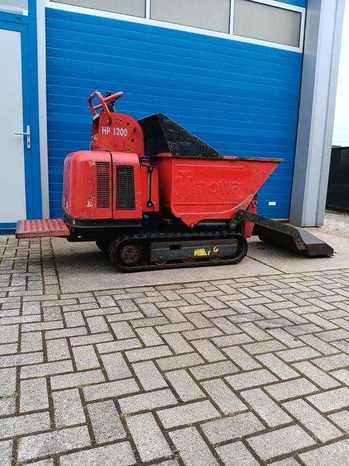 Dumper Hinowa hp1200 incl laadschop , 13 pk diesel , 570 uur, Zakelijke goederen, Machines en Bouw | Tuin, Park en Bosbouw, Overige typen