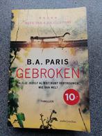 B.A. Paris - Gebroken, Ophalen of Verzenden, Zo goed als nieuw