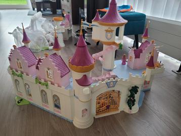Mega playmobil prinsessen kasteel met diverse uitbreidingen
