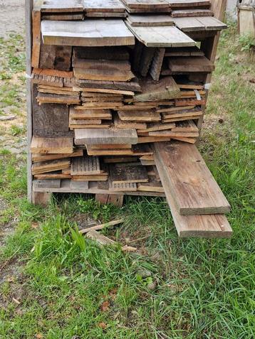 Houten Planken - Gebruikt Hout beschikbaar voor biedingen
