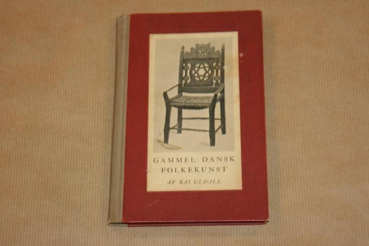 Boek over Oude Deense Volkskunst [Antieke meubels etc..., Antiek en Kunst, Antiek | Overige Antiek, Ophalen of Verzenden