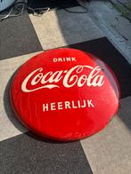 Vintage Coca-Cola Reclamebord - Heerlijk!, Ophalen of Verzenden, Gebruikt, Reclamebord