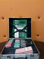 Luxe Pokerset in Aluminium Koffer, Ophalen, ., Zo goed als nieuw, .