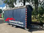 Metalen snelverkeer schaftwagen, schaftkeet of pipowagen, Ophalen