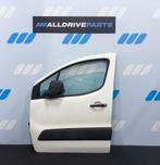 Citroen Berlingo Voorportier links wit 9002Z3, Gebruikt, -, Deur, -