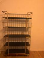 Goud-zwarte stellingskast, Ophalen, Zo goed als nieuw