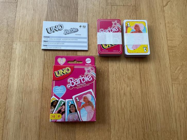 UNO Barbie Kaartspel. Mattel. NIEUW. SINT TIP., Hobby en Vrije tijd, Gezelschapsspellen | Kaartspellen, Nieuw, Een of twee spelers