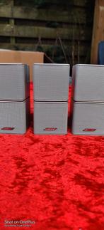 Bose Jewel luidsprekers 3x zilvergrijs, Ophalen of Verzenden, Zo goed als nieuw, Front, Rear of Stereo speakers, Bose