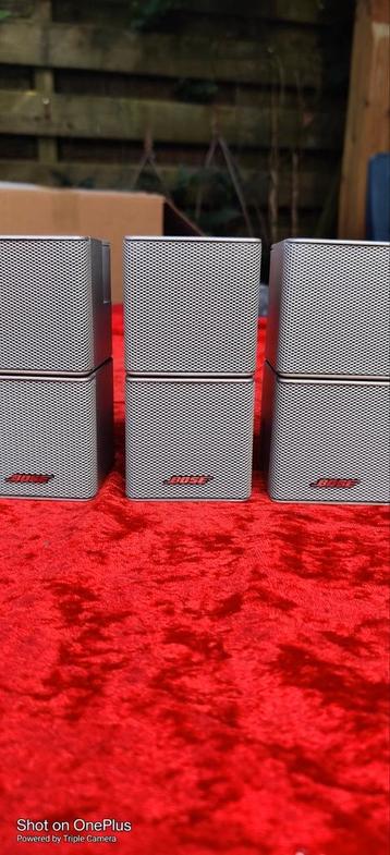 Bose Jewel luidsprekers 3x zilvergrijs  beschikbaar voor biedingen