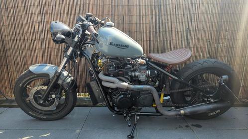 Kawasaki GPZ500x bobber, Motoren, Motoren | Kawasaki, Particulier, Overig, meer dan 35 kW, 2 cilinders, Ophalen