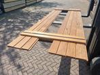 1.89 m2 channelsiding rabat - hardhout geschaafd - nr: HP12, Ophalen, Planken, Nieuw, Hardhout