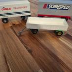 DISKO,SNEL,SCANSPED TEKNO DIV AANHANGERS NETJES ., Verzenden, Zo goed als nieuw, Bus of Vrachtwagen, Tekno