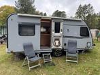 Knaus Sudwind 500FU 60 years, Caravans en Kamperen, Omvormbare zithoek, Rondzit, Kachel, Particulier