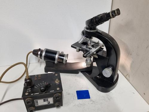 Klassieke Enst Leitz stereo microscoop, Audio, Tv en Foto, Optische apparatuur | Microscopen, Gebruikt, Onderdelen of Toebehoren