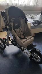 Quinny kinderwagen zilver met ligbak en toebehoren., Quinny, Gebruikt, Ophalen of Verzenden