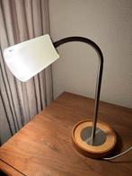 Vintage IKEA Basisk Tafellamp / bureaulamp., Ophalen of Verzenden, Gebruikt, Hout, Minder dan 100 cm