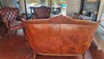 Chesterfield zithoek bank + fateuils, Ophalen