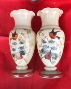 2 gave opaline vaasjes, Antiek en Kunst, Antiek | Vazen, Ophalen of Verzenden