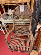 ROTAN STOEL, ROTAN FAUTEUIL, Ophalen, Gebruikt, Bruin, Eén