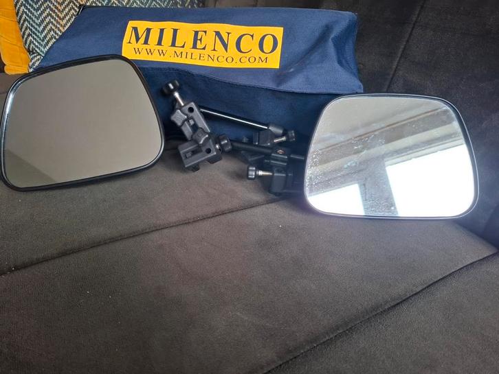 Milenco Grand Aero Caravan Spiegels, Caravans en Kamperen, Caravan accessoires, Gebruikt, Ophalen of Verzenden