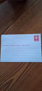 Adreswijziging kaart 40 cent, Postzegels en Munten, Brieven en Enveloppen | Nederland, Ophalen of Verzenden, Briefkaart