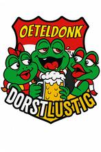 Carnaval embleem Oeteldonk Dorstlustig, Carnaval, Overige maten, Ophalen of Verzenden, Zo goed als nieuw
