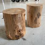 2 royale boomstammen 46cm hoog, 35cm breed, Huis en Inrichting, Woonaccessoires | Zuilen en Pilaren, Ophalen, Zo goed als nieuw