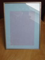 Grote fotolijst staand metalen lijst, Antiek en Kunst, Verzenden