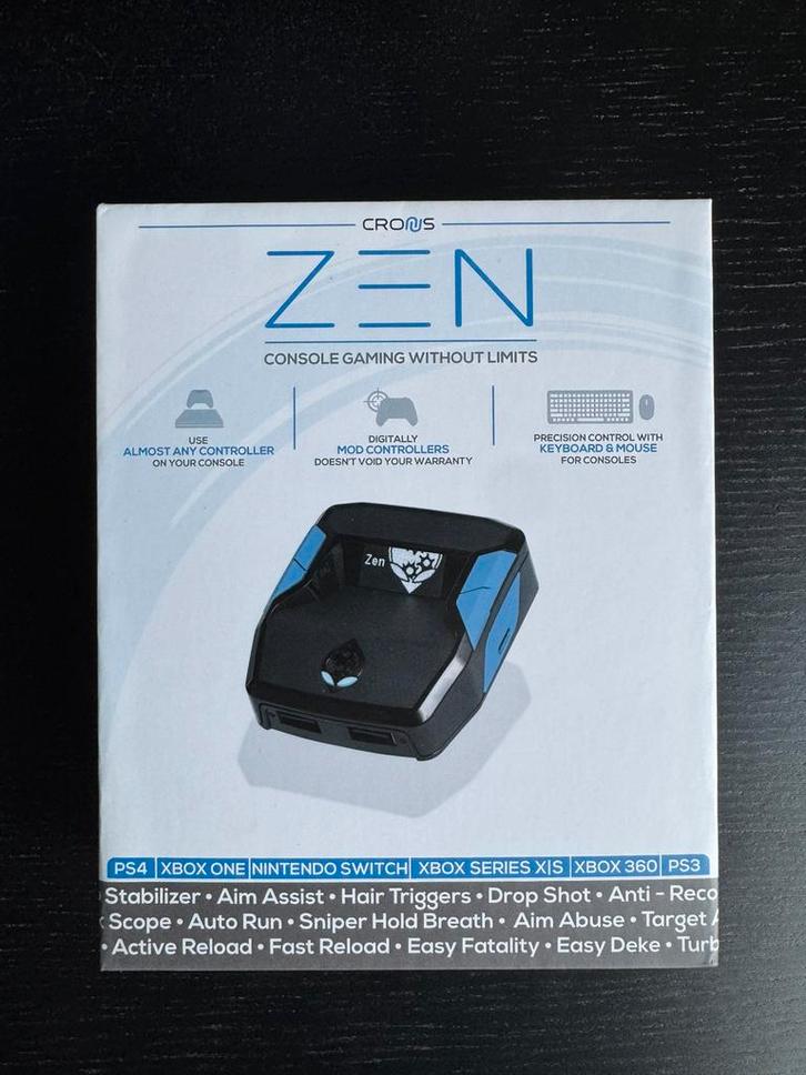 Cronus Zen + R6 Script, Spelcomputers en Games, Spelcomputers | Sony PlayStation Consoles | Accessoires, Zo goed als nieuw, PlayStation 4