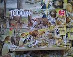 Jumbo puzzel 'bouw ark van Noach' Rien Poortvliet, Ophalen, 500 t/m 1500 stukjes, Zo goed als nieuw, Legpuzzel