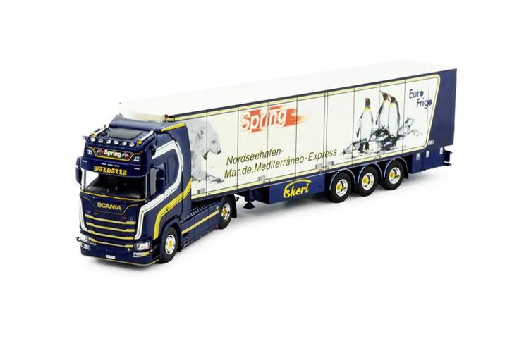 Spring Scania CS20H 770 Refeer (Tekno 84389), Hobby en Vrije tijd, Modelauto's | 1:50, Nieuw, Bus of Vrachtwagen, Tekno, Verzenden