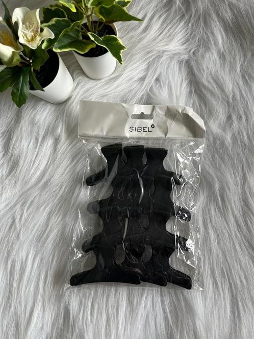 Sibel / scheidingsklemmen 8 stuks / nieuw, Sieraden, Tassen en Uiterlijk, Uiterlijk | Haarverzorging, Nieuw, Haarspeld, Ophalen of Verzenden