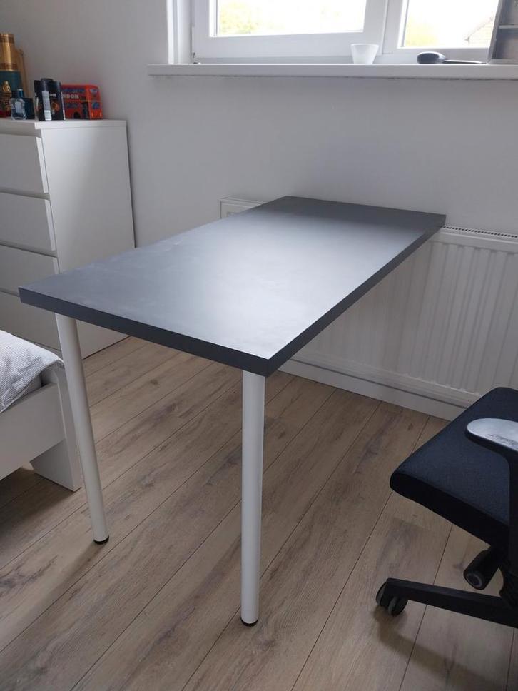 IKEA Lagkapten Bureau met Adils Poten 120x60, Huis en Inrichting, Bureaus, Ophalen of Verzenden