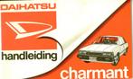Daihatsu Charmant handleiding, Ophalen of Verzenden