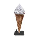 Softijsje 186 cm - verrijdbaar softijs polyester, Ophalen, HorecaBeelden, Nieuw, HorecaBeelden