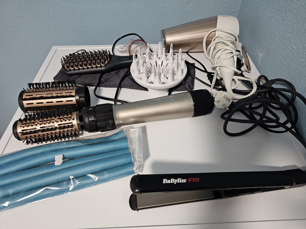 Haardroger philips remington stijltang babyliss pro, Ophalen, Zo goed als nieuw, Krultang of Stijltang