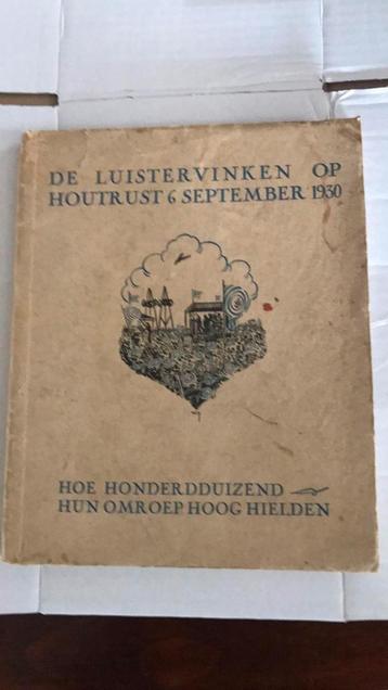 De luistervinken op Houtrust 6 september 1930 beschikbaar voor biedingen