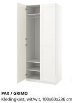 Ikea Pax / Grimo kledingkast, Huis en Inrichting, Ophalen, 200 cm of meer, 150 tot 200 cm, Zo goed als nieuw