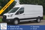 Ford Transit 350L 130PK L3H2 Trend AUT BPM VRIJ! Clima, 12", Auto's, Bestelauto's, Euro 6, 4 cilinders, Wit, 14 km/l