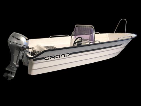 Grand Nautilus (Quicksilver) 440 Open boot met Honda 20 PK, Watersport en Boten, Vis- en Consoleboten, Nieuw, 10 tot 30 pk, 3 tot 6 meter